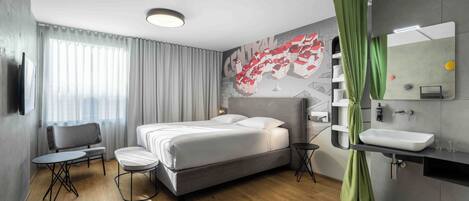 Kamar Superior, 1 Tempat Tidur Double (Castle View) | Kedap suara, tempat tidur bayi gratis, Wi-Fi gratis, dan seprai linen