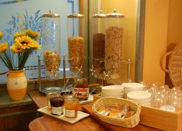 Daily buffet breakfast (EUR 10 per person)