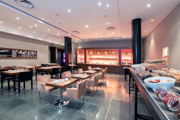 Daily buffet breakfast (EUR 34 per person)