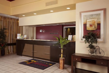 Reception area at Mi Casa Hotel