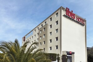 Façade de l’hébergement