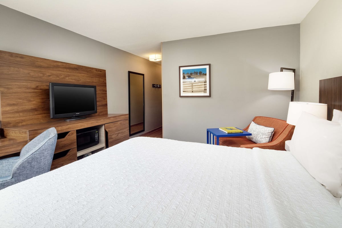Chambre, 1 grand lit, non-fumeurs | Décoration personnalisée, ameublement personnalisé, bureau