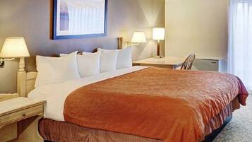 In-room safe, iron/ironing board, free WiFi, bed sheets