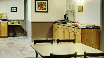 Gratis kontinental morgenmad hver dag