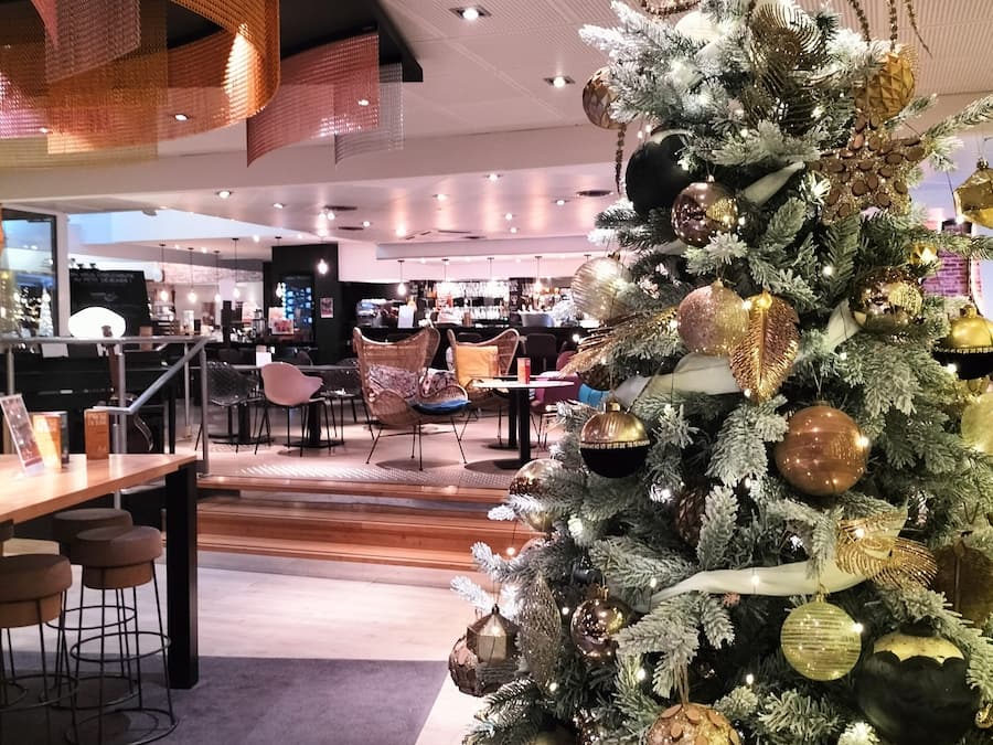 55-inch flat-screen TV with digital channels, TV