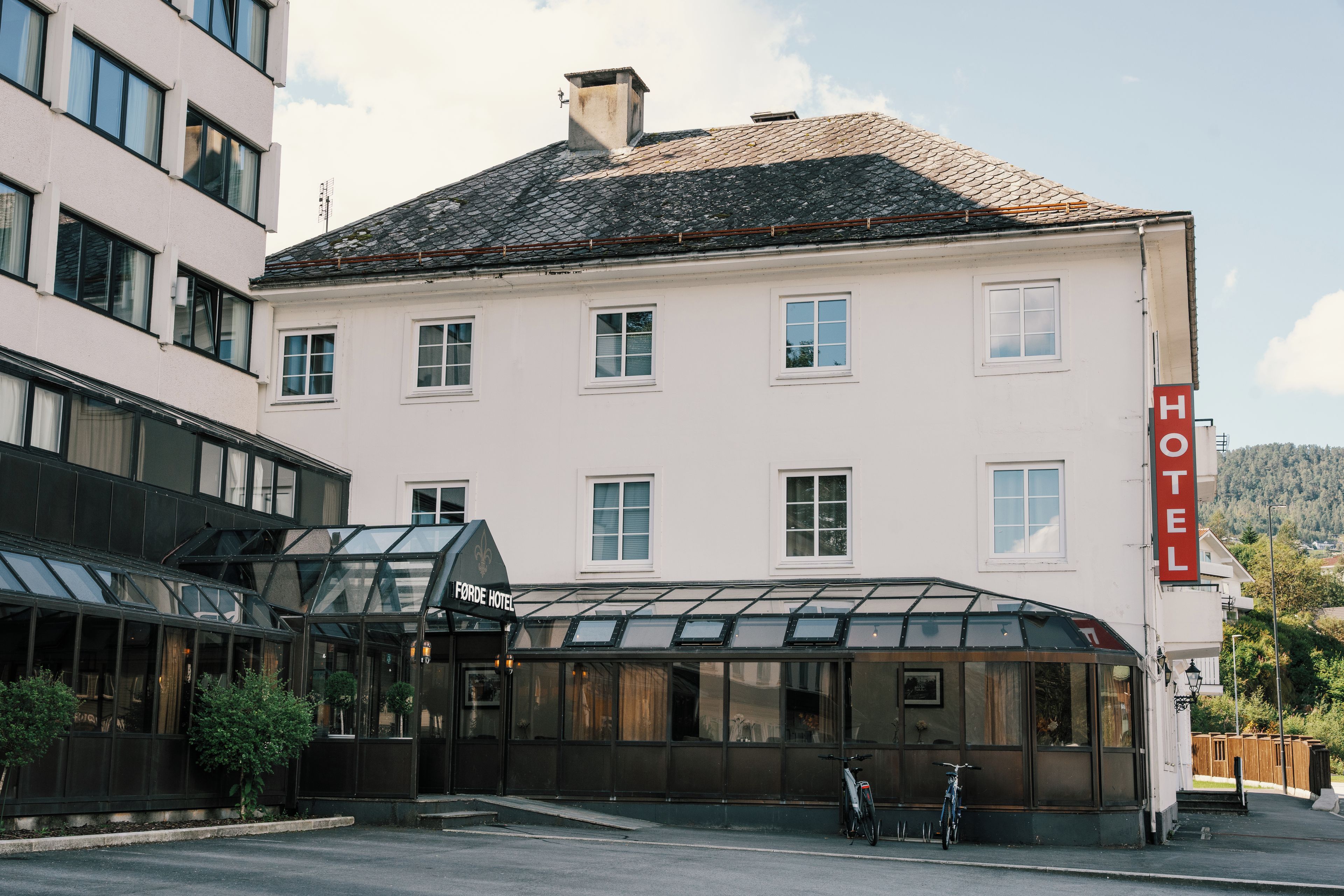 Overnattingsstedets uteområder