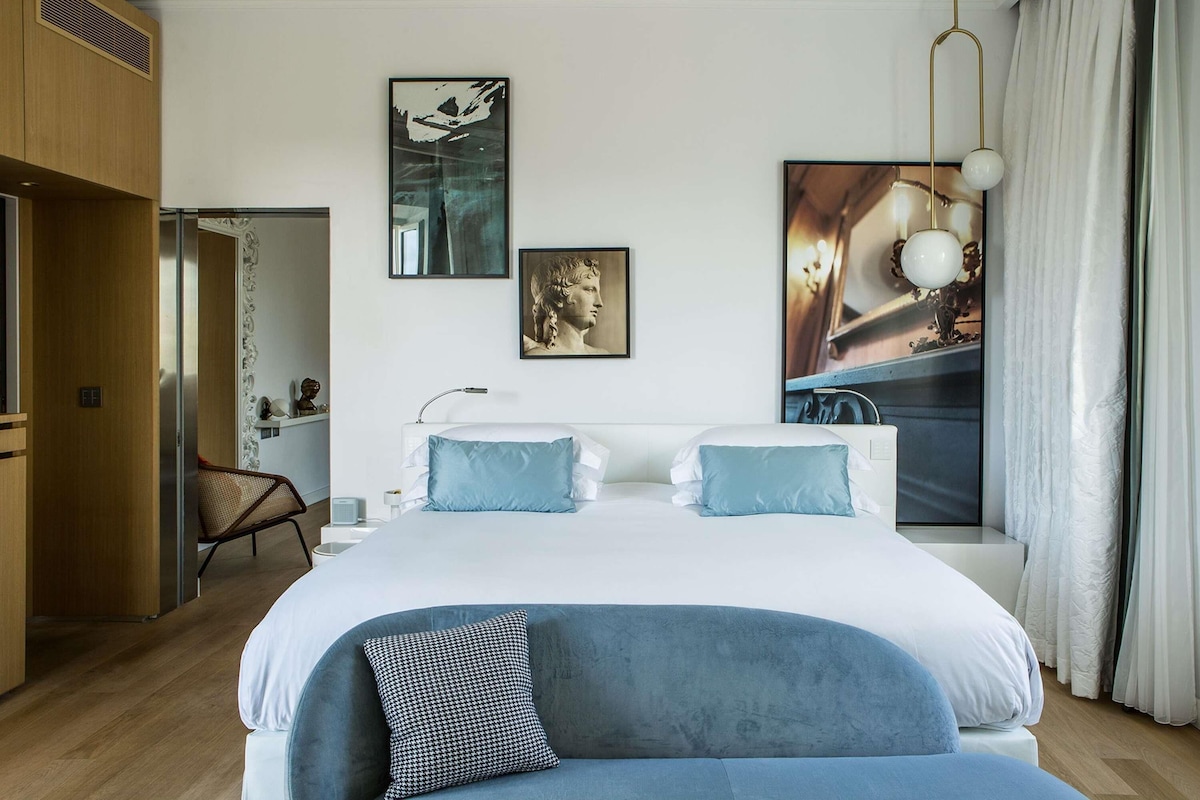 Deluxe-Suite, Mehrere Betten, Verbindungszimmer | Hochwertige Bettwaren, Minibar, Zimmersafe, Verdunkelungsvorhänge