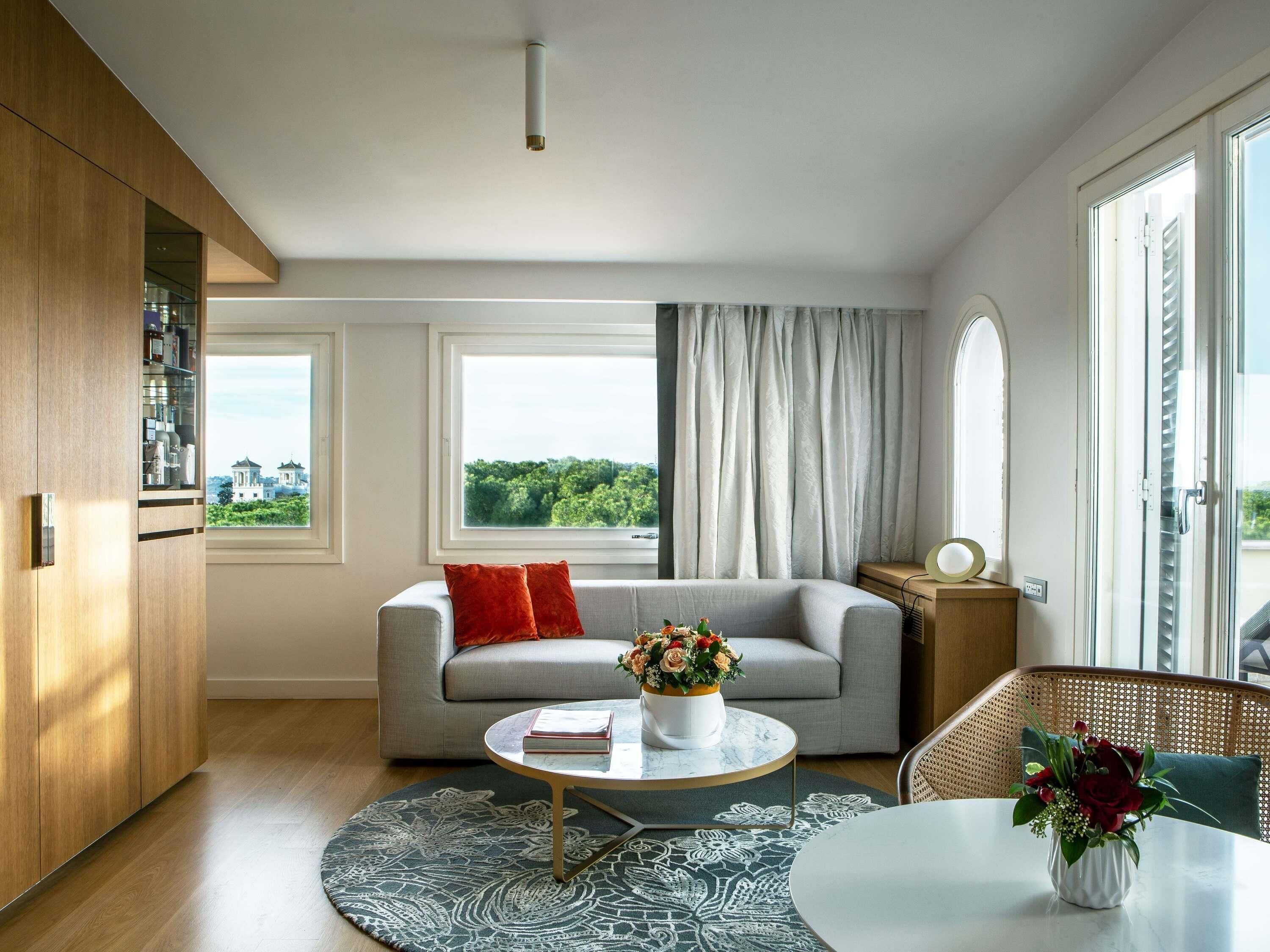 Family Suite, 2 Double Beds, Connecting Rooms | Premium bedding, minibar, in-room safe, blackout drapes