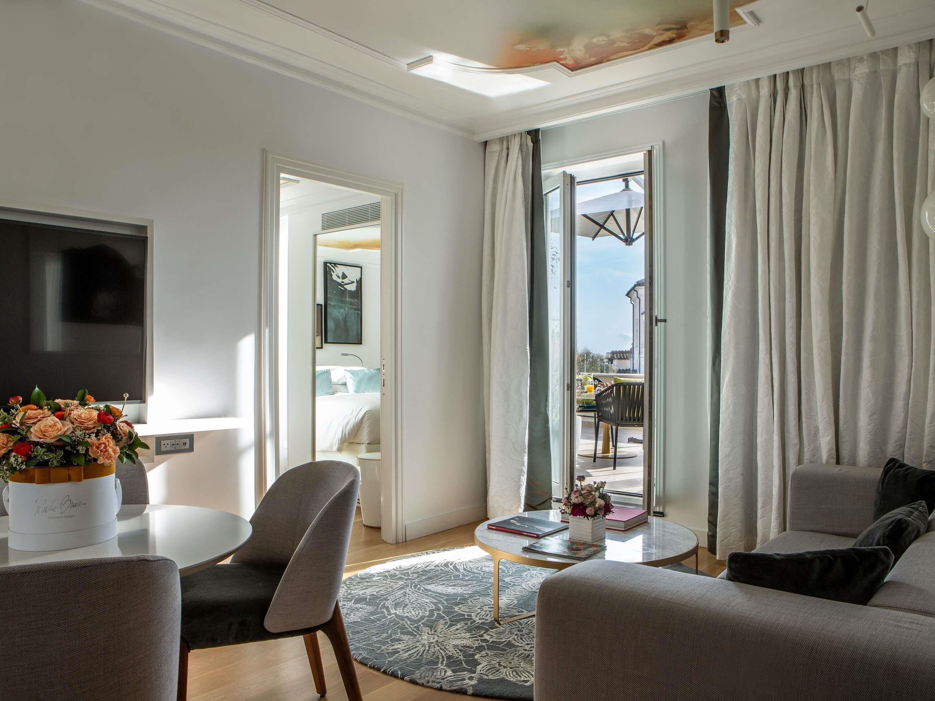 Suite, 1 King Bed, Terrace | Premium bedding, minibar, in-room safe, blackout drapes