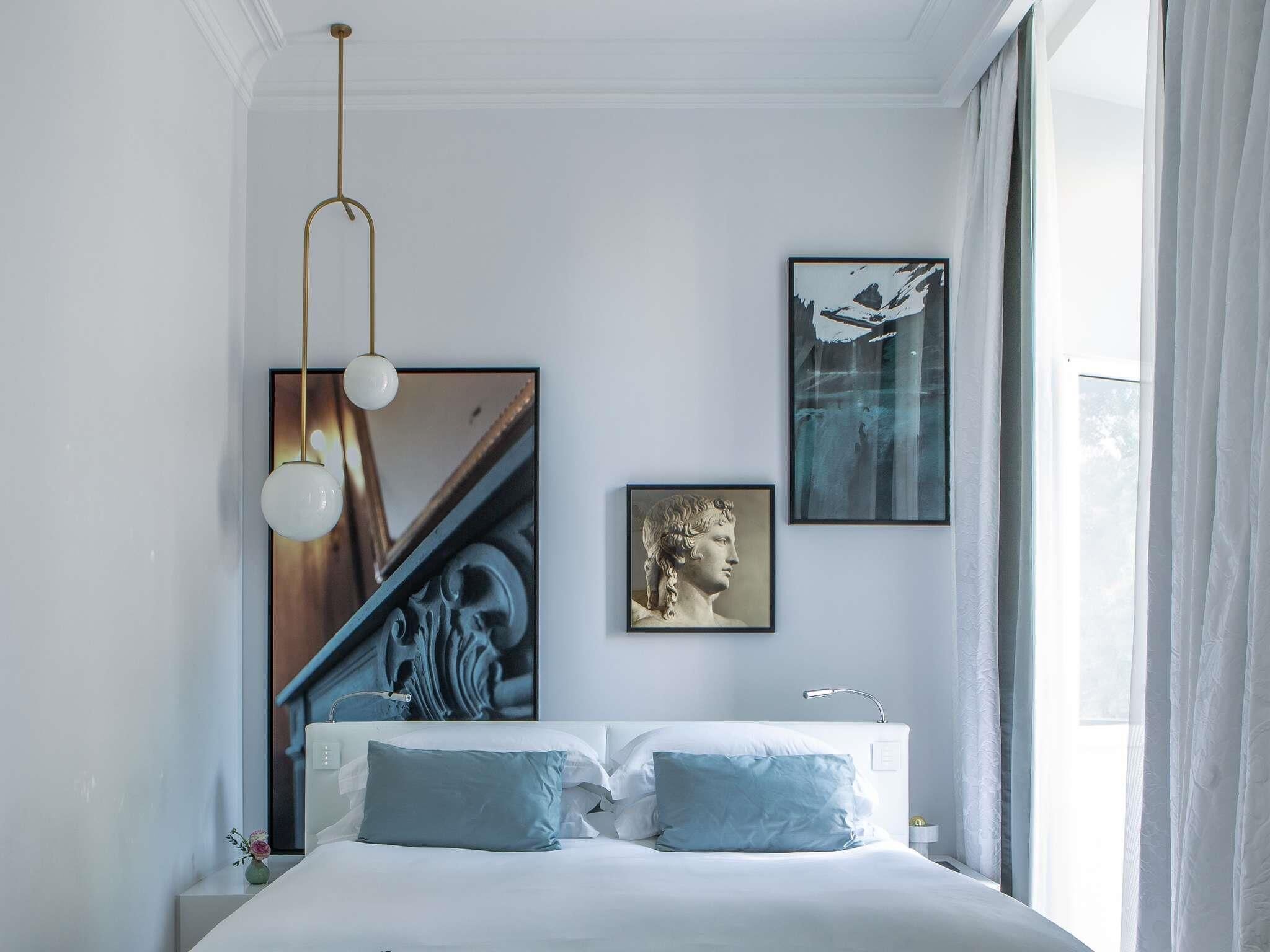 Superior kamer, 1 queensize bed | Luxe beddengoed, een minibar, een kluis op de kamer
