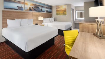 雙人房, 2 張標準雙人床 | 客房內保險箱、書桌、熨斗/熨衣板、免費搖籃/嬰兒床