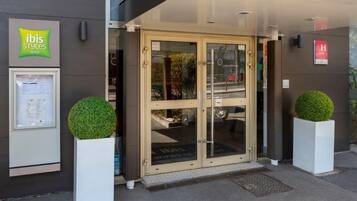 Fassade der Unterkunft