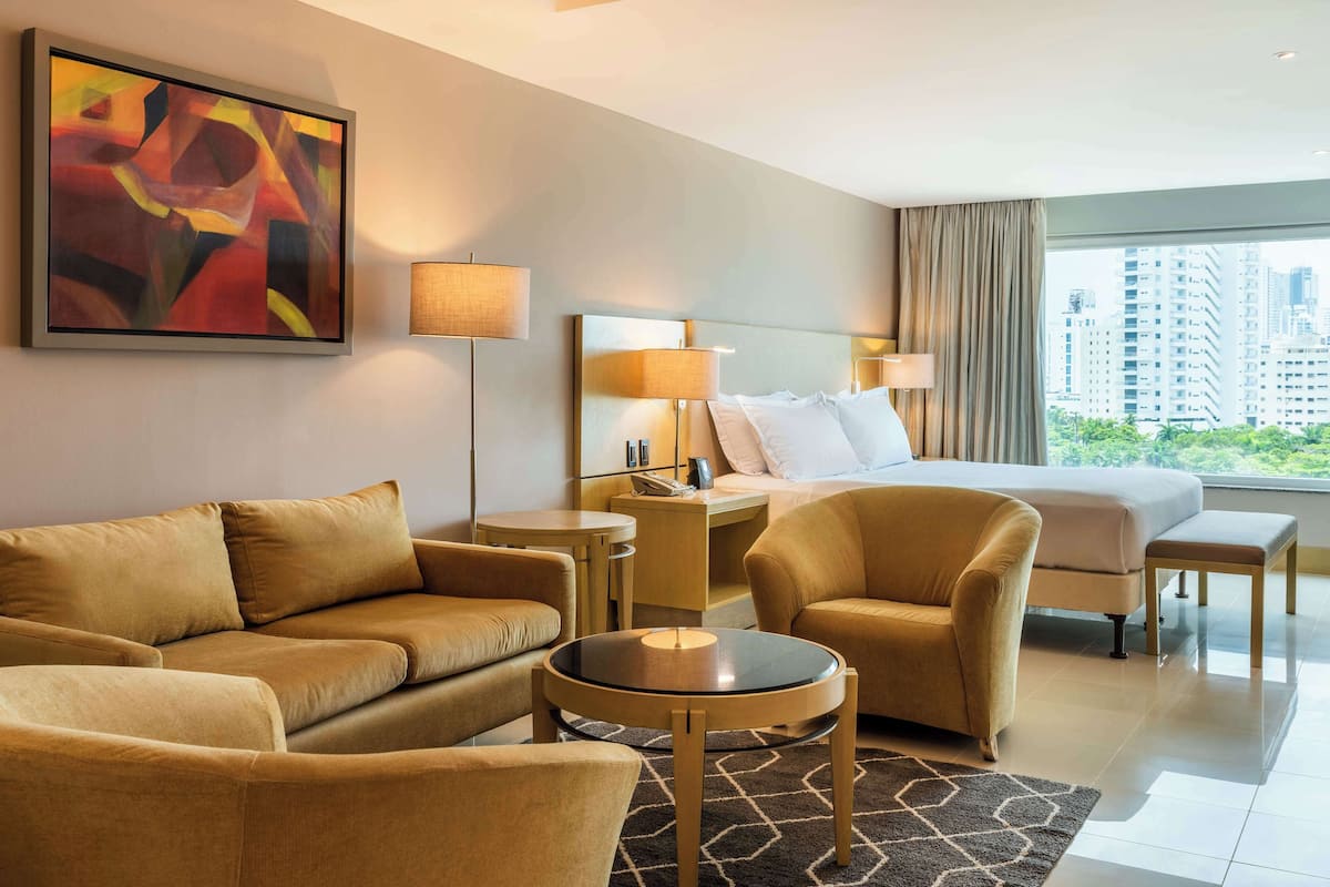 Executive-Suite, 1 King-Bett | Wohnbereich