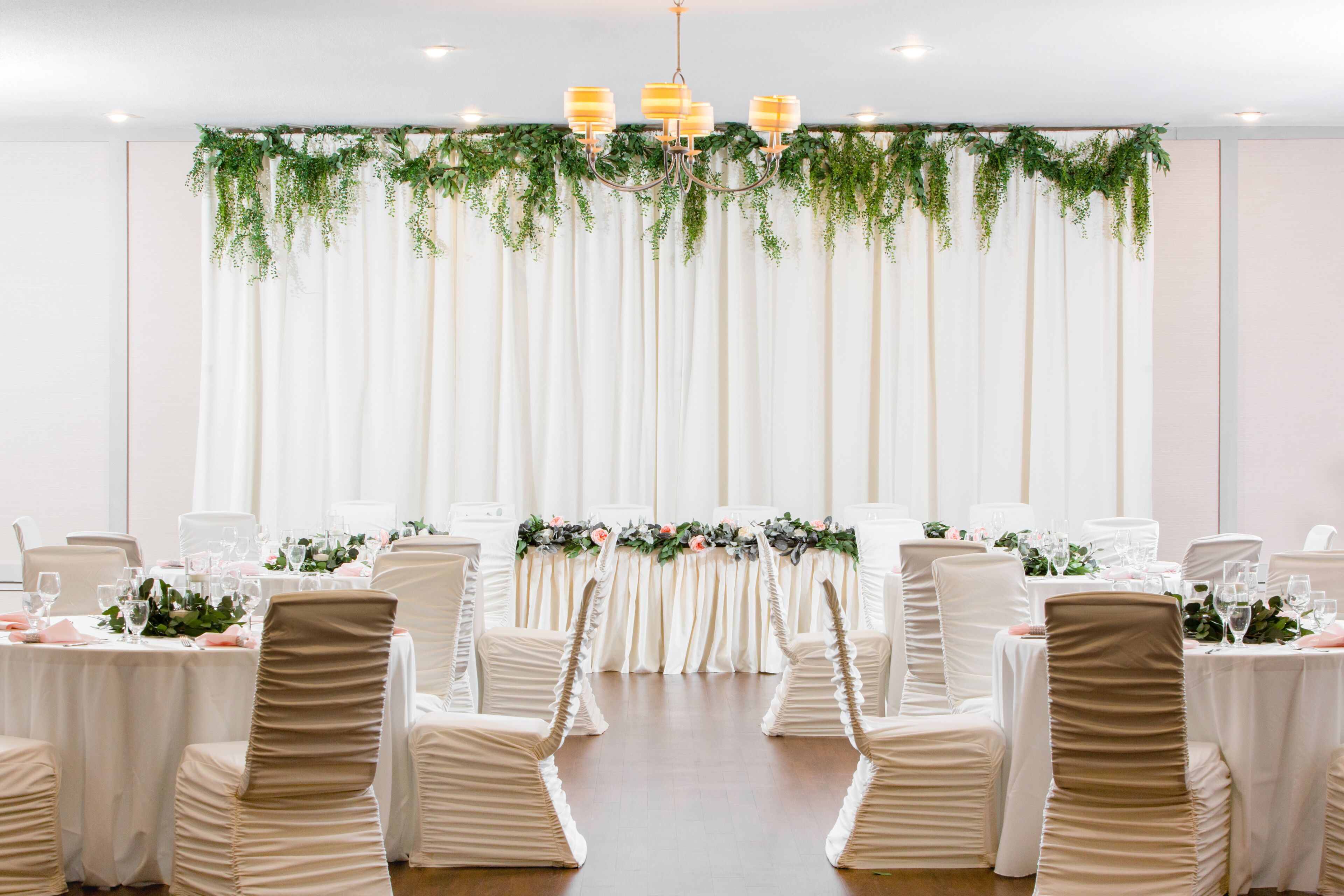 indoor wedding