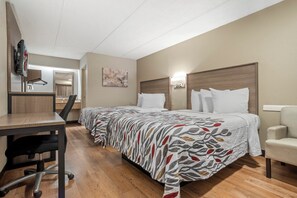 Deluxe Room, 2 Double Beds (Smoke Free)