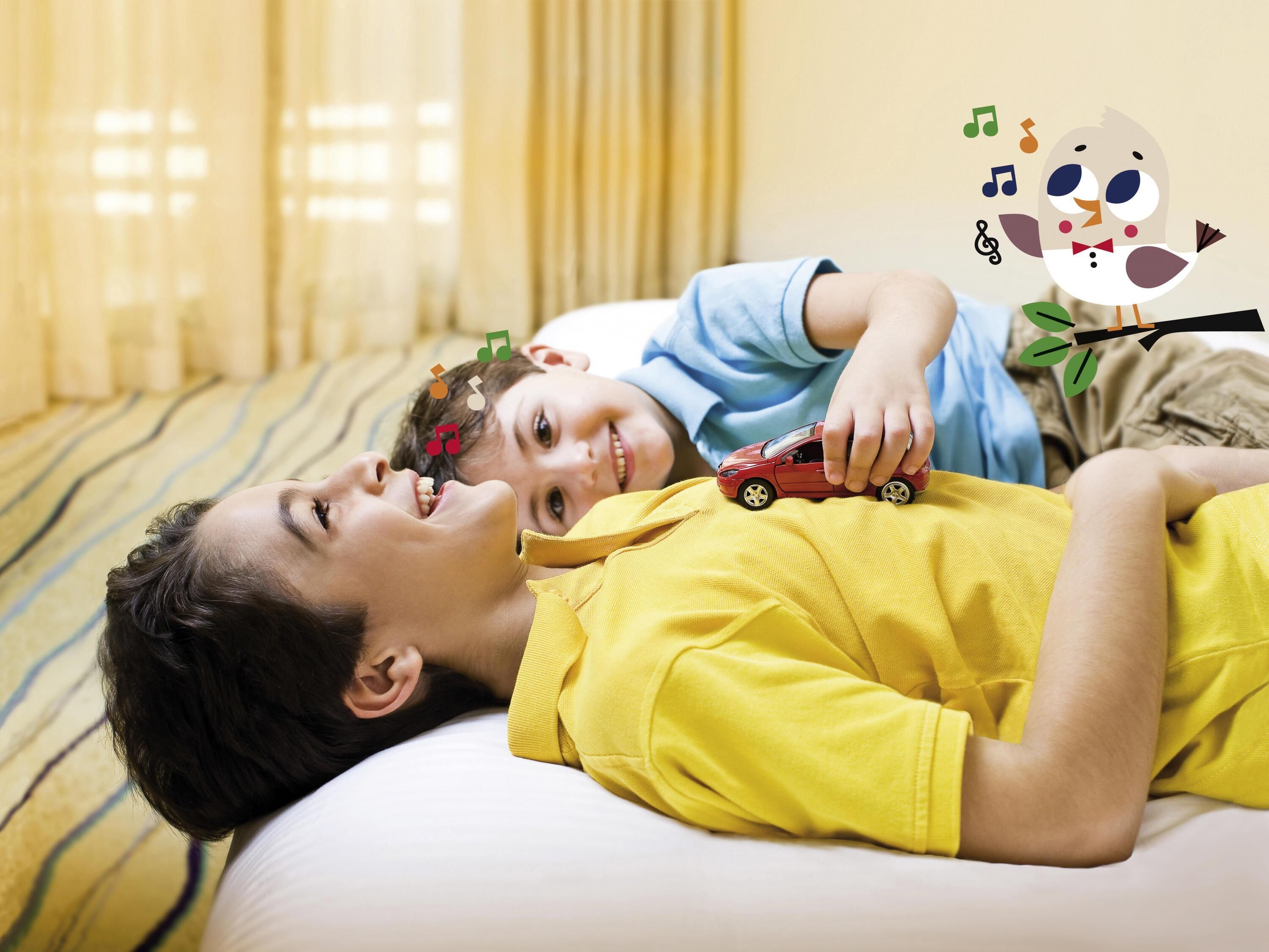 family room, 2 queen beds | hypo-allergenic bedding, minibar, in-room safe, desk