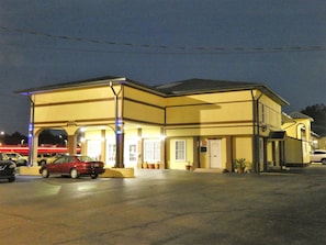 Front of property - evening/night