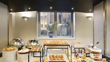 Daily buffet breakfast (EUR 10 per person)