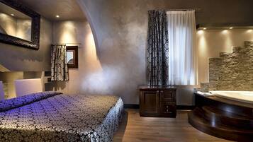 Superior dubbelrum | Privat bubbelpool