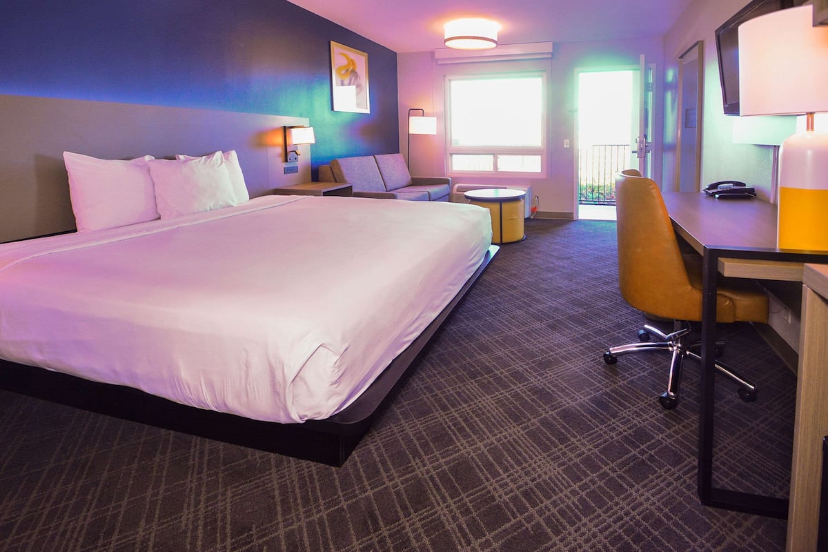 Pillow-top beds, in-room safe, desk, laptop workspace