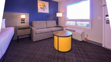 Pillowtop beds, in-room safe, desk, laptop workspace