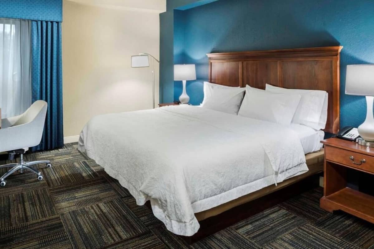 Premium bedding, pillowtop beds, in-room safe, desk