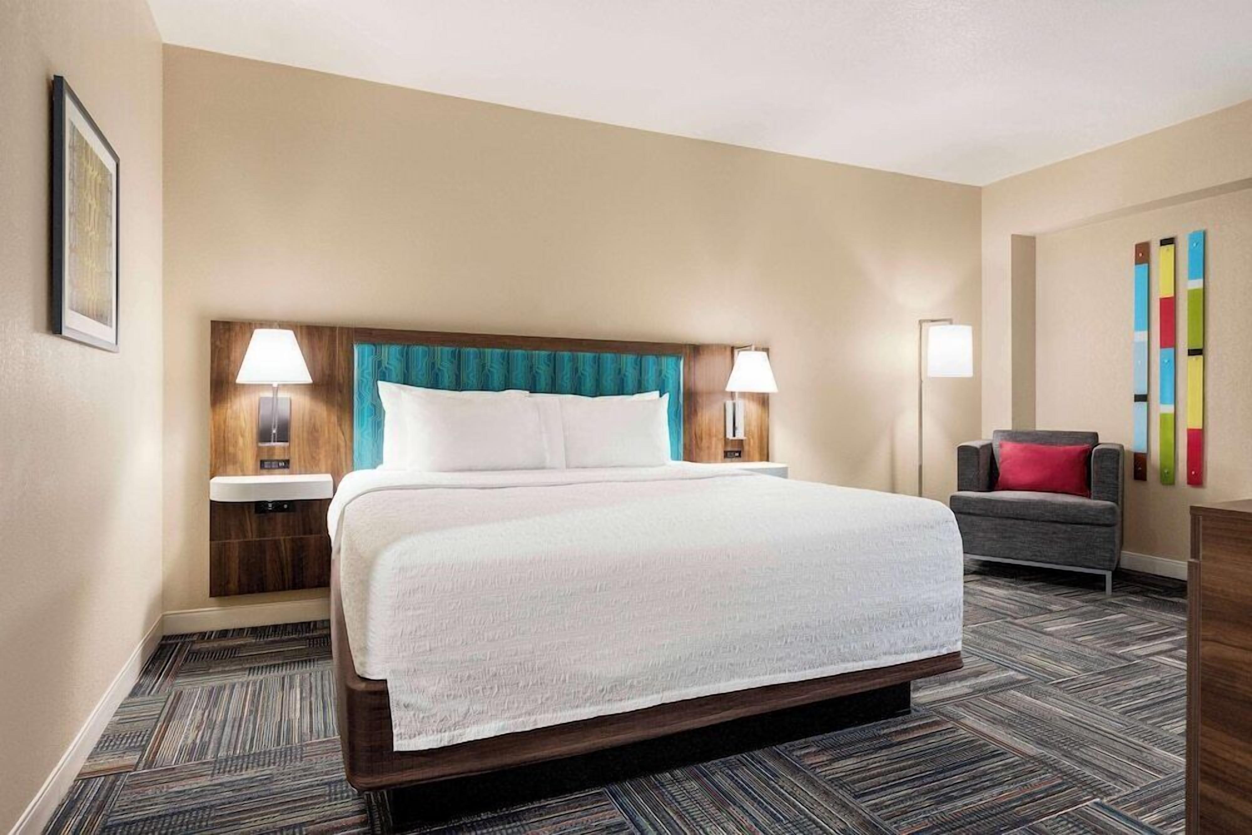 Premium bedding, pillowtop beds, in-room safe, desk