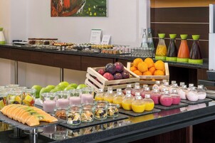 Daily buffet breakfast for a fee