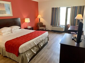 Kamer, 1 kingsize bed, niet-roken | Lakens van Egyptisch katoen, hypoallergeen beddengoed, pillowtop-bedden