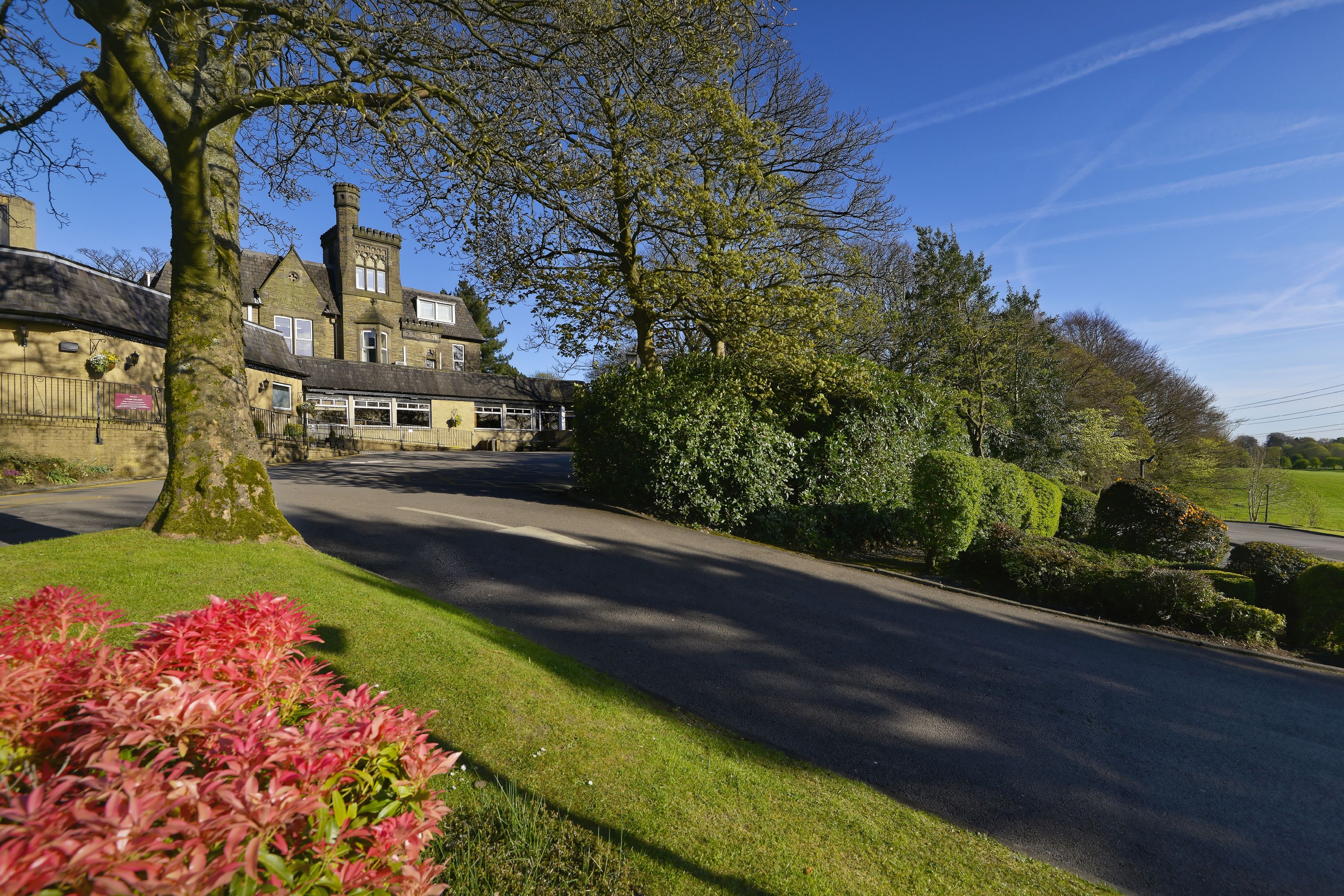 Overnatningsstedets facade