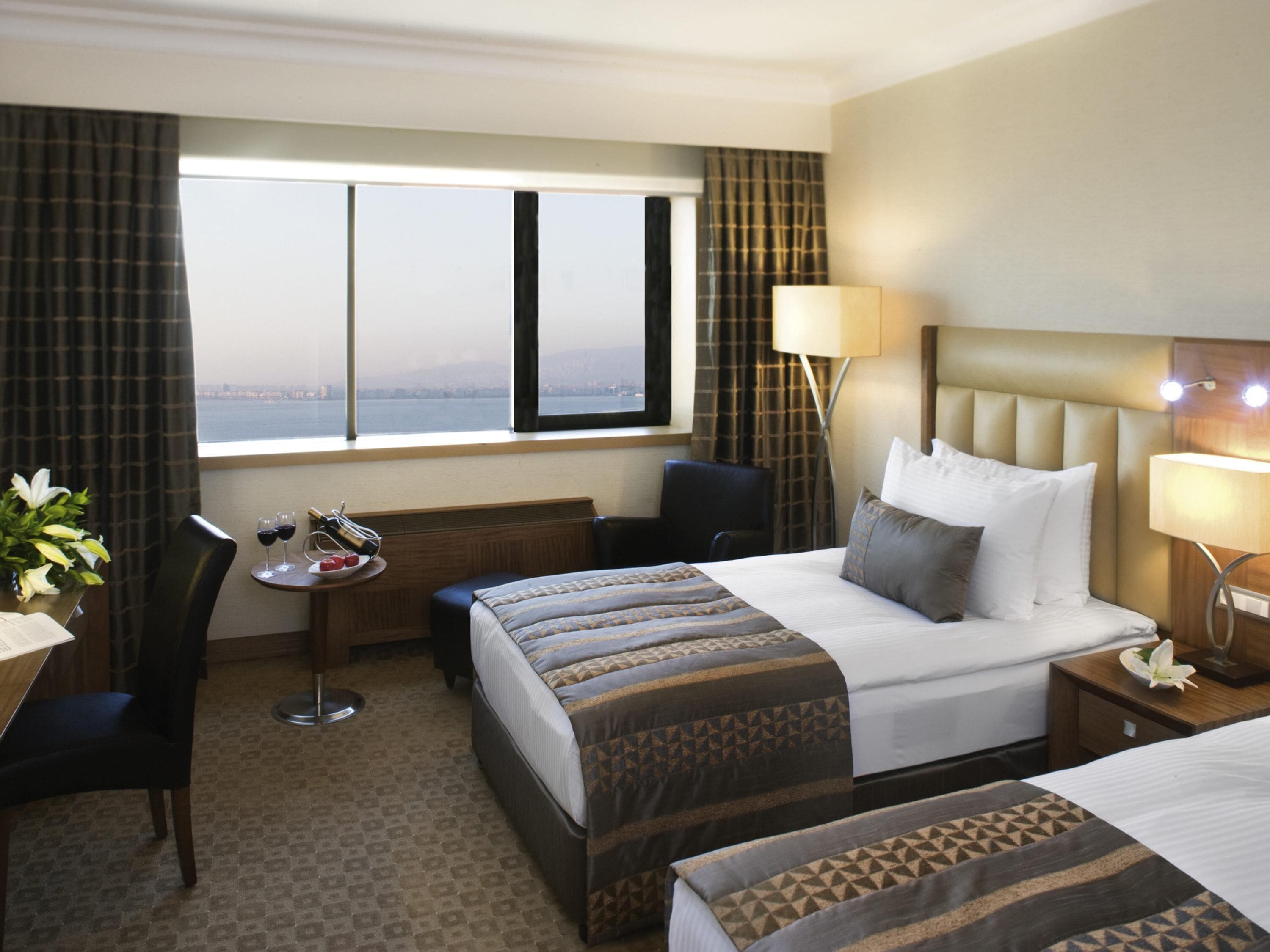 Minibar, in-room safe, desk, laptop workspace