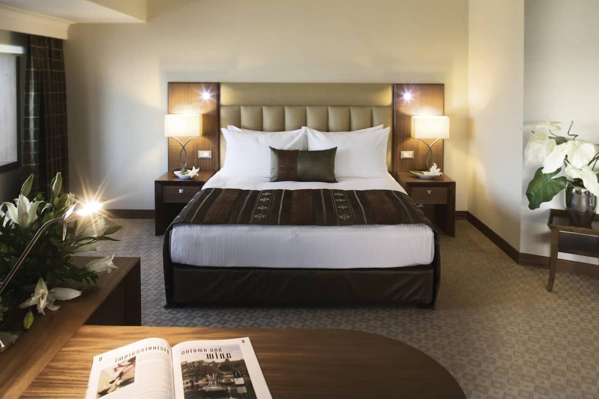 Minibar, in-room safe, desk, laptop workspace