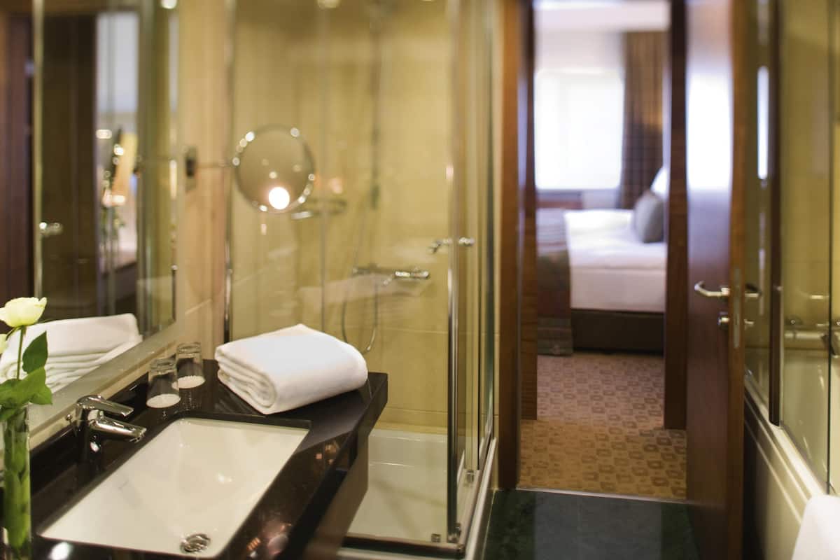 Minibar, in-room safe, desk, laptop workspace