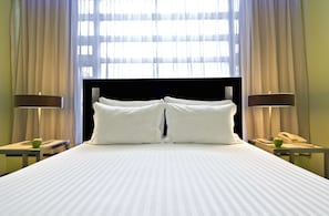 Doppel- oder Zweibettzimmer | Allergikerbettwaren, Minibar, Zimmersafe, individuell dekoriert