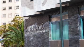 Fassade der Unterkunft