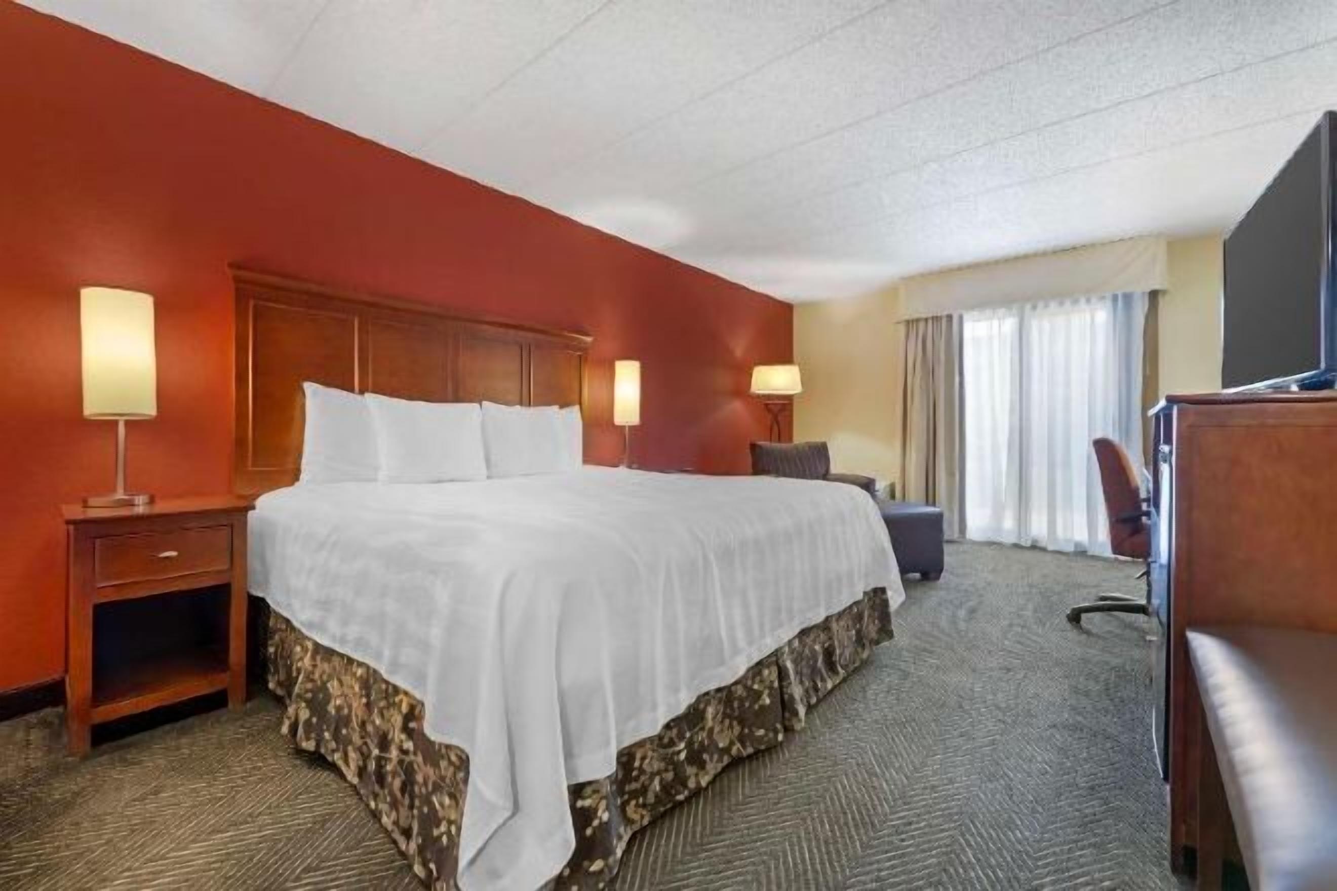 Premium bedding, pillow-top beds, in-room safe, desk