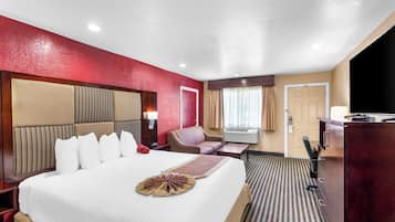 Standard Room, 1 King Bed, Accessible, Non Smoking | Pillowtop beds, desk, laptop workspace, blackout drapes