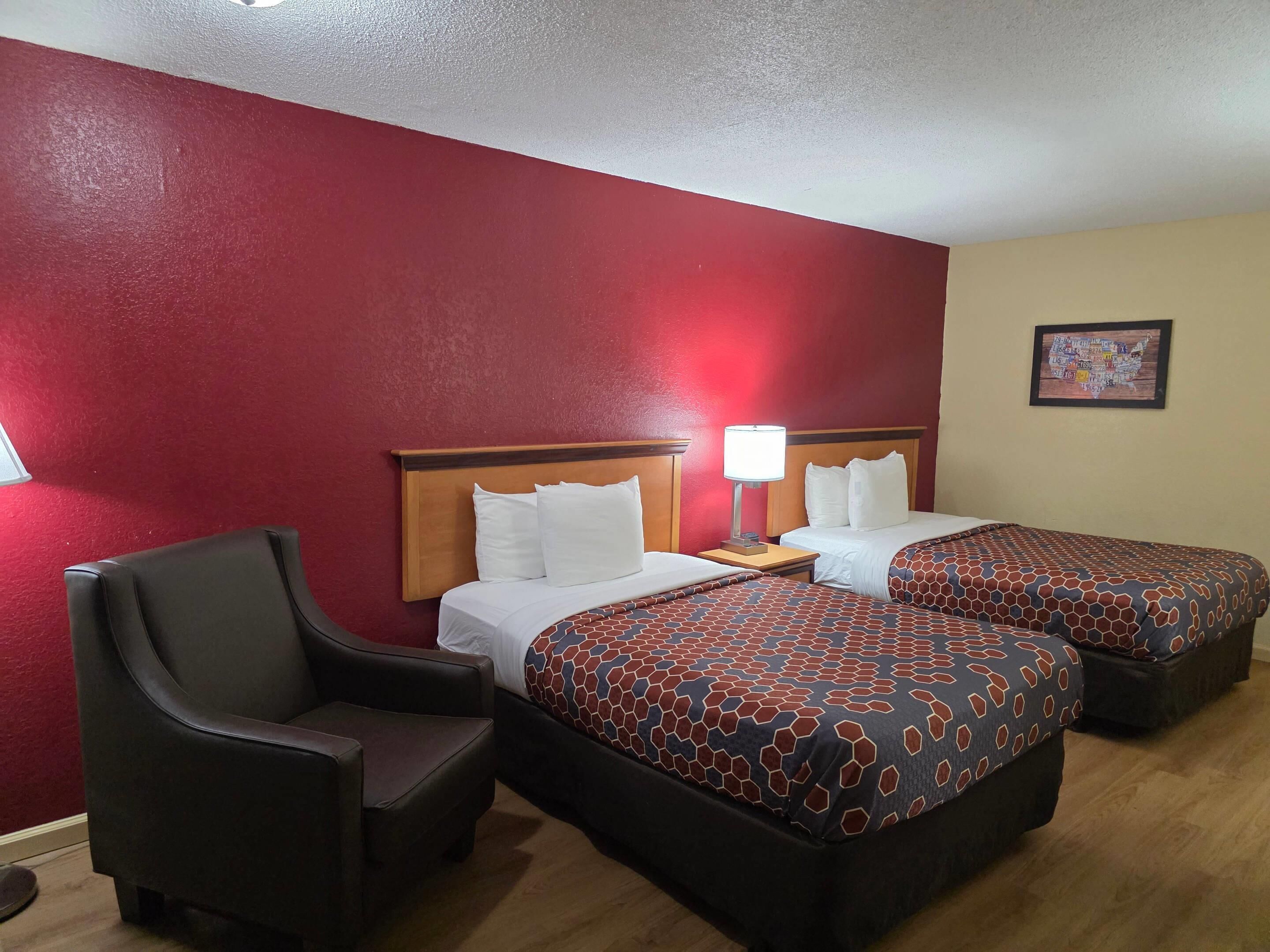 Desk, iron/ironing board, WiFi (free), bed sheets