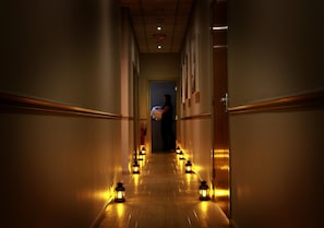 Sauna, steam room, body treatments, hot stone massages