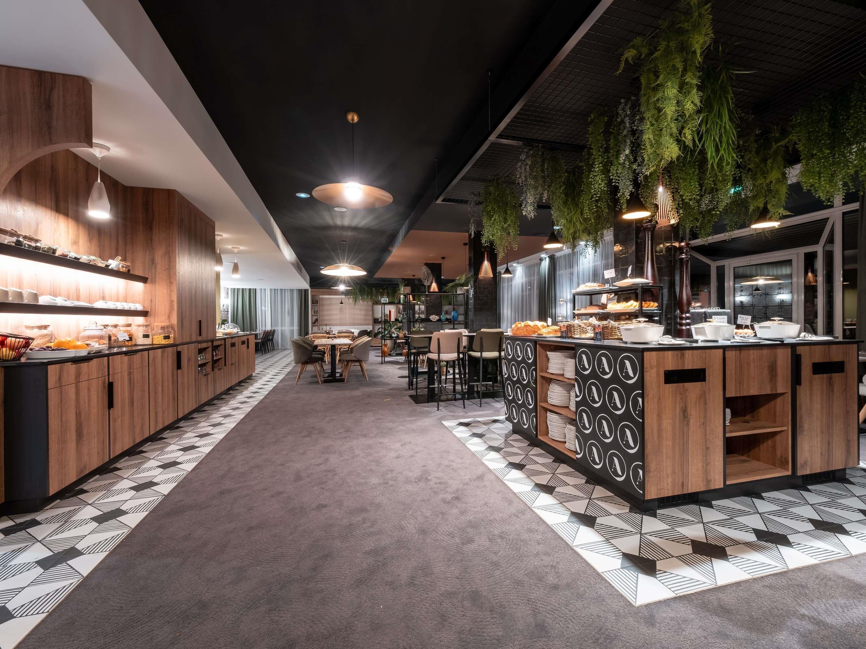 daily buffet breakfast (eur 19.5 per person)