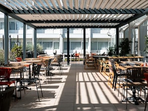 Breakfast, lunch, dinner served; French cuisine