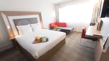 Literie hypoallergénique, minibar, coffres-forts dans les chambres