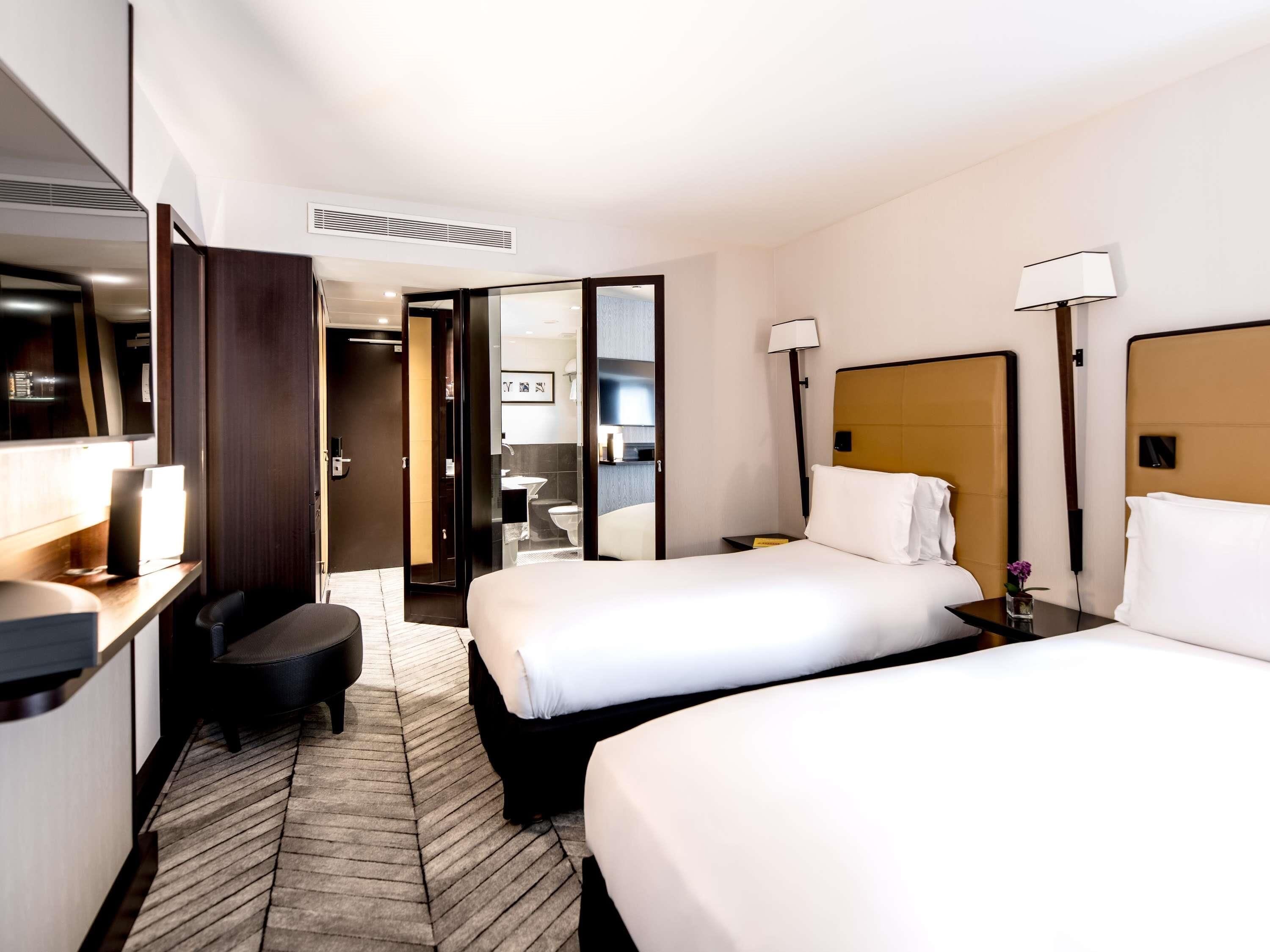 Camera Luxury, 2 letti singoli | Biancheria da letto di alta qualità, minibar, cassaforte in camera