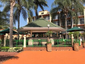 Poolside bar