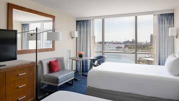 Room, 2 Double Beds, Harbour View