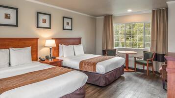 Pillow-top beds, in-room safe, iron/ironing board, free WiFi