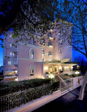 Façade de l’hébergement