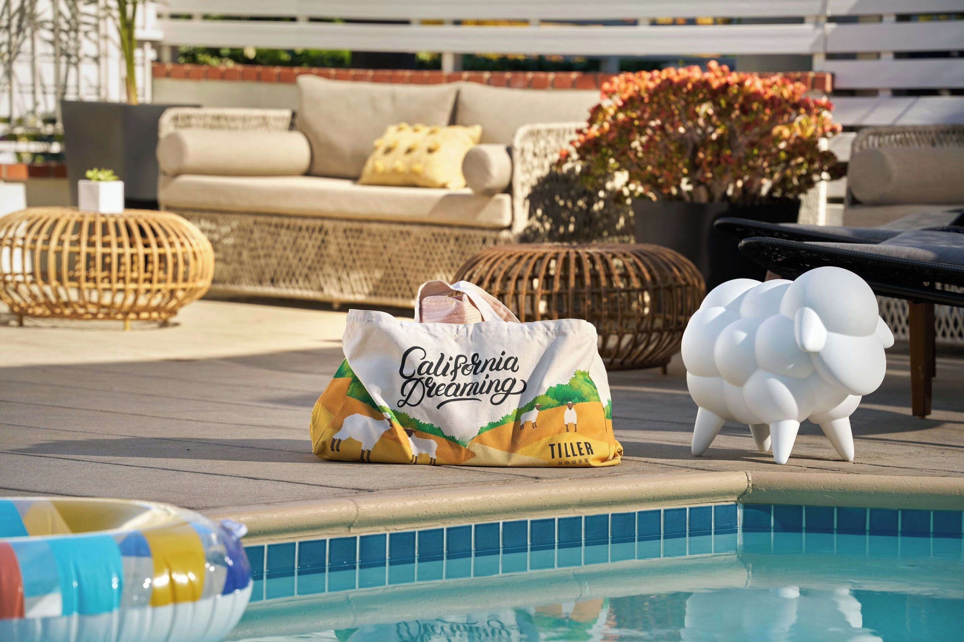 Outdoor pool, open 8:00 AM to 9:00 PM, pool umbrellas, pool loungers