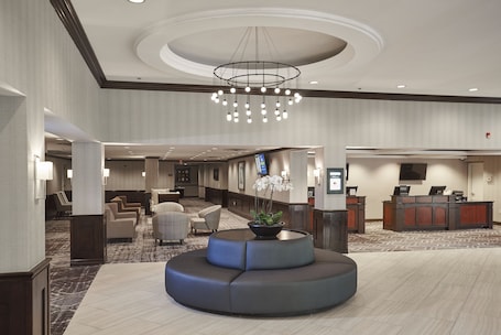 Lobby sitting area. DoubleTree by Hilton Princeton