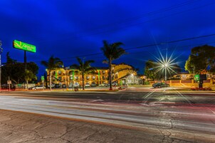 Front of property - evening/night
